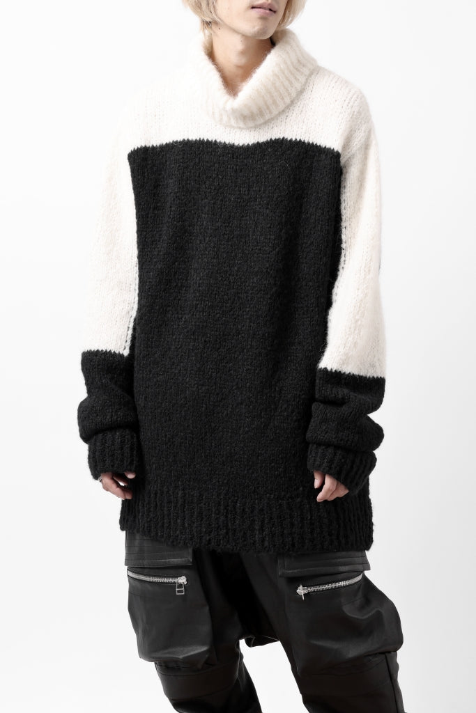 thomkrom HIGH COLLAR KNIT PULLOVER / ALPACA WOOL