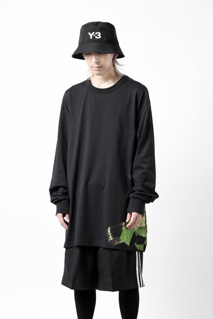 Y-3 Yohji Yamamoto GFX LONG SLEEVE TOP / SC JERSEY