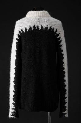 thom/krom MOCK NECK KNIT PULLOVER / ALPACA WOOL