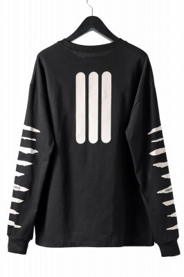 A.F ARTEFACT HEAVY WEIGHT C/JERSEY LS TOPS / PRINT TYPE-B