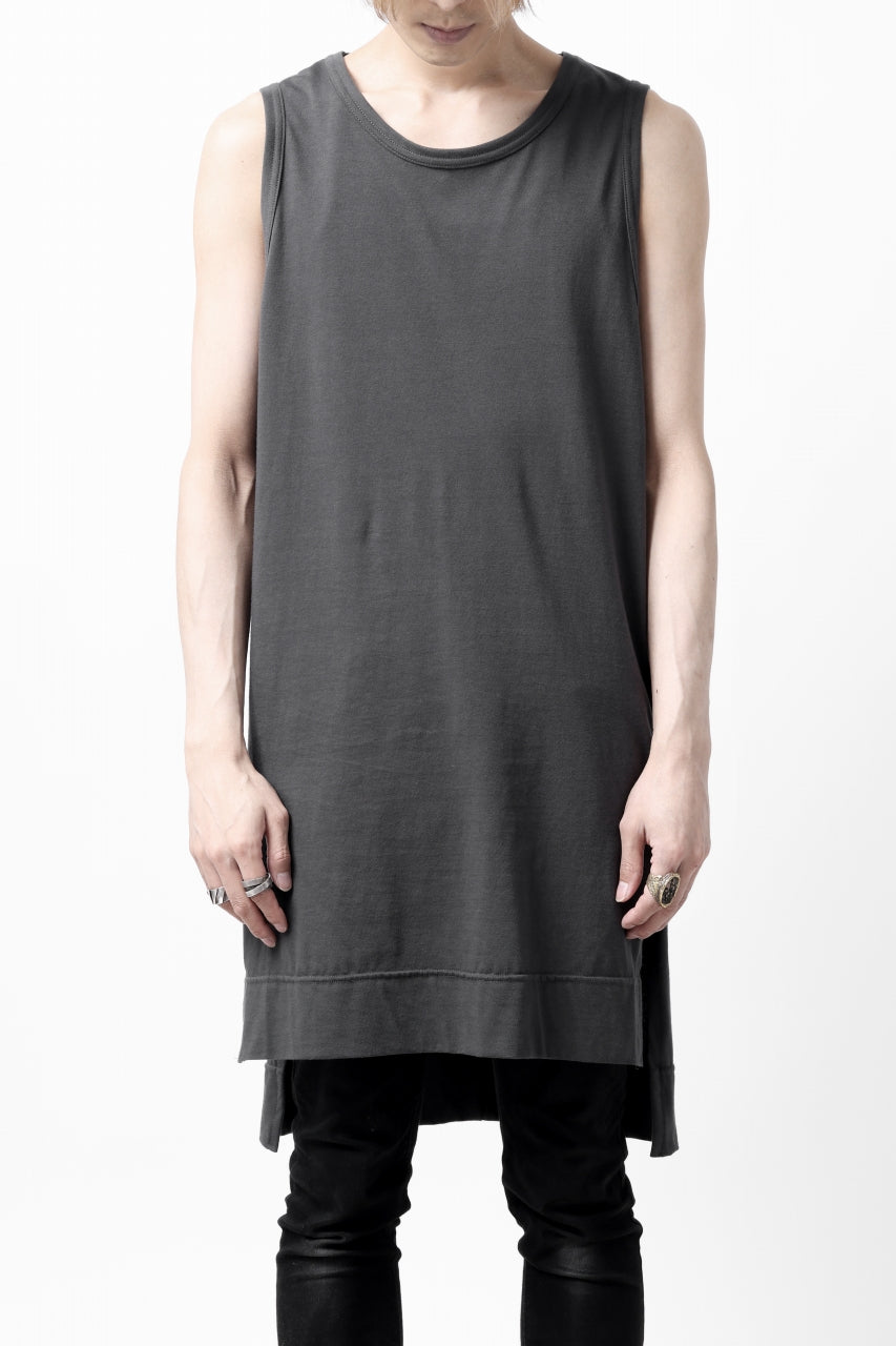 A.F ARTEFACT LONG TANK TOPS / COTTON JERSEY