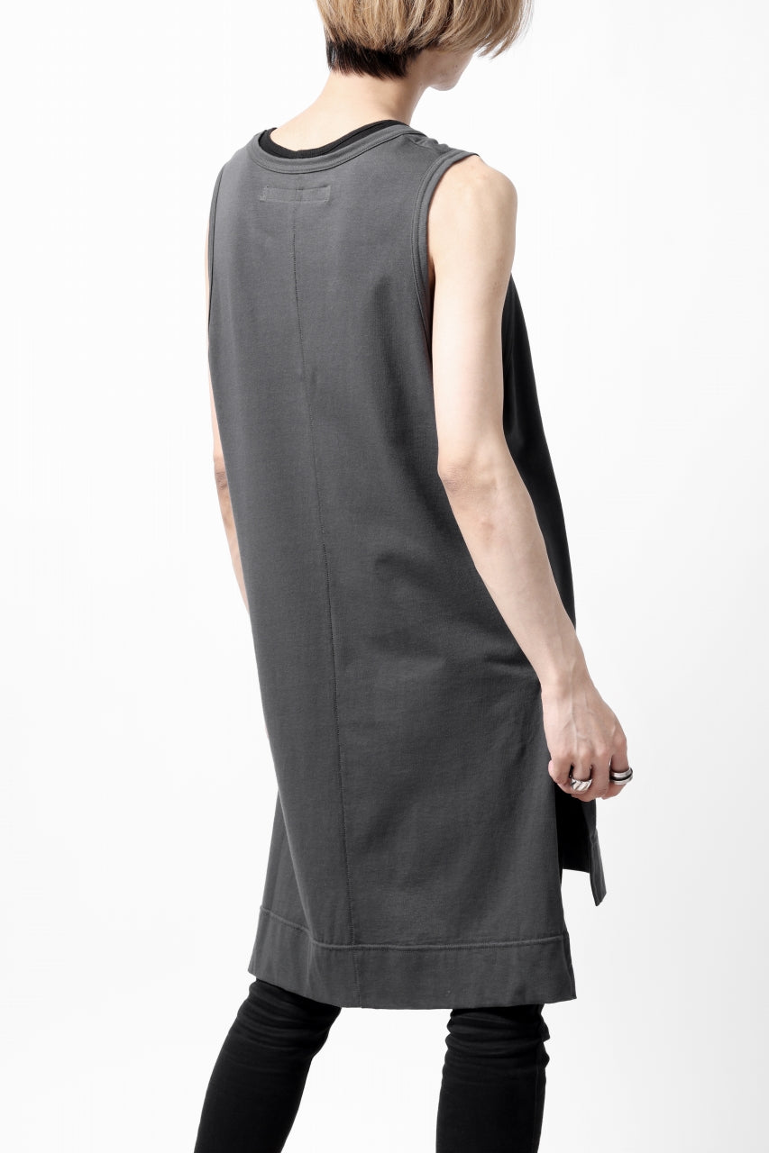 A.F ARTEFACT LONG TANK TOPS / COTTON JERSEY