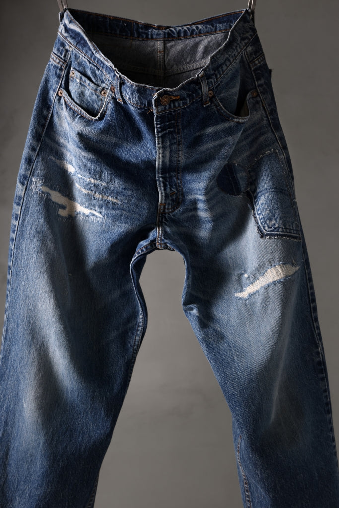 CHANGES RE50X VINTAGE LEVI’S-REMAKE DENIM PANTS