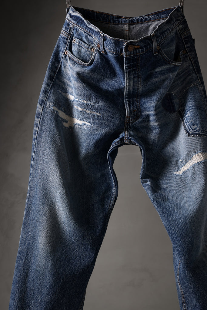 CHANGES RE50X VINTAGE LEVI’S-REMAKE DENIM PANTS