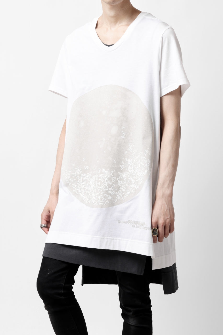 A.F ARTEFACT CREW NECK TEE / ABSTRACT PRINT Ver.