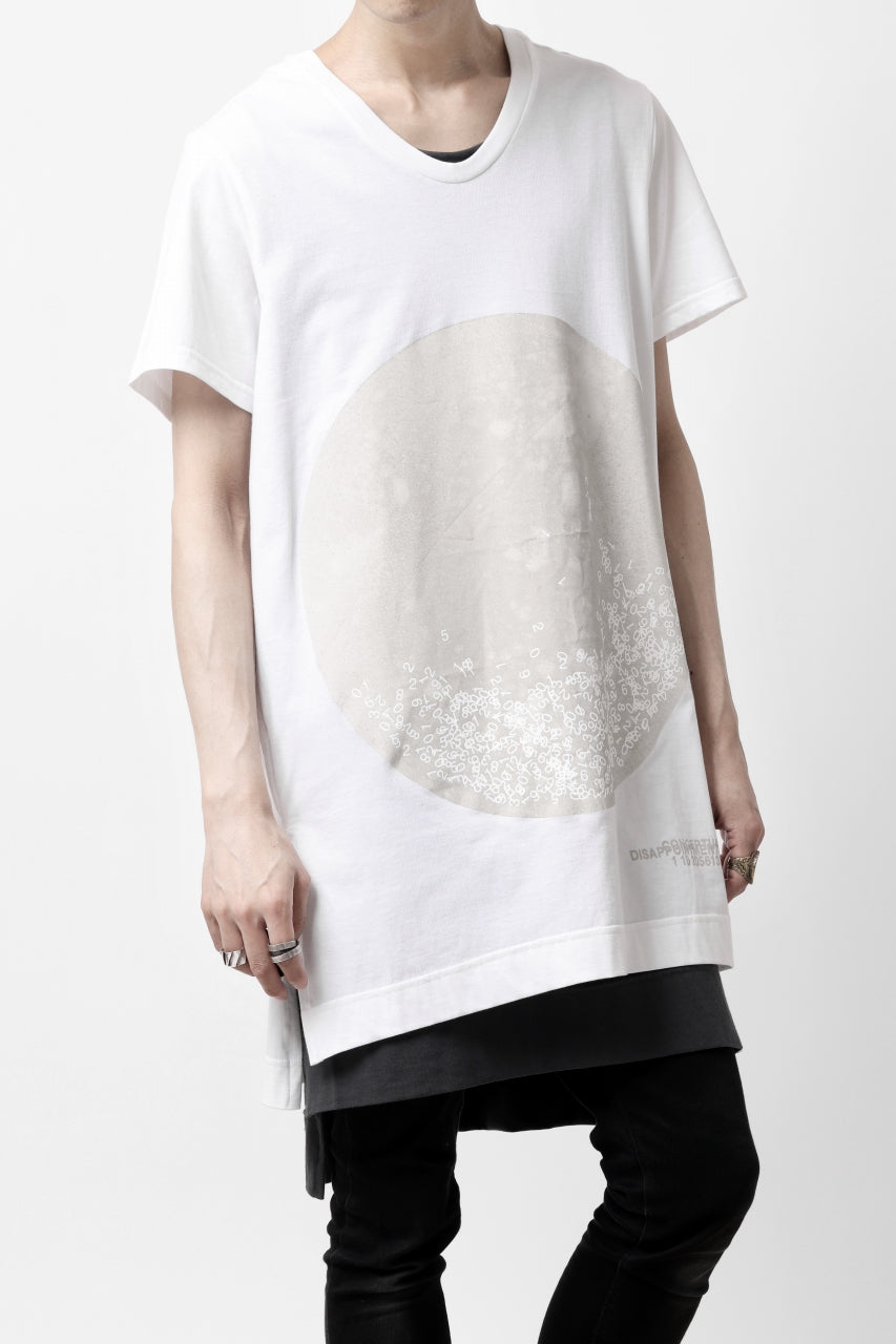 A.F ARTEFACT CREW NECK TEE / ABSTRACT PRINT Ver.