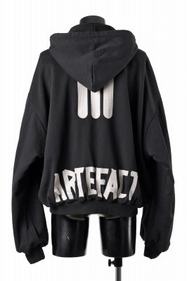 A.F ARTEFACT REVERSIBLE MA-1 HOODIE BLOUSON / COTTON-TERRY