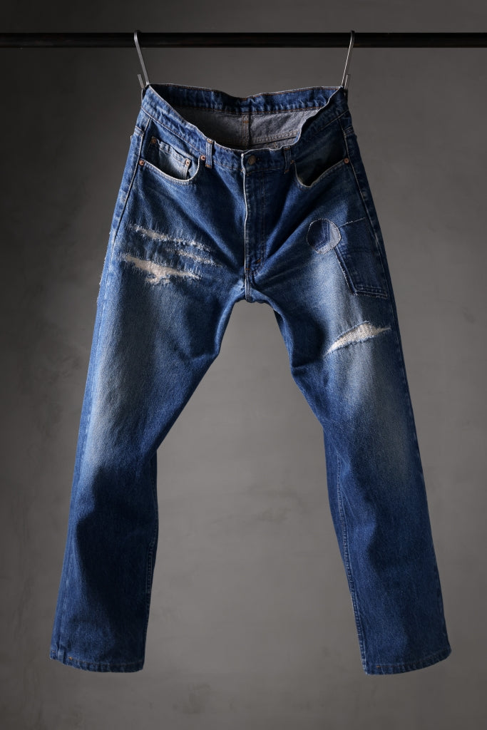 CHANGES RE50X VINTAGE LEVI’S-REMAKE DENIM PANTS