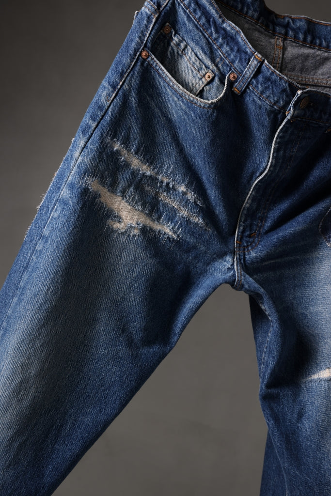 CHANGES RE50X VINTAGE LEVI’S-REMAKE DENIM PANTS