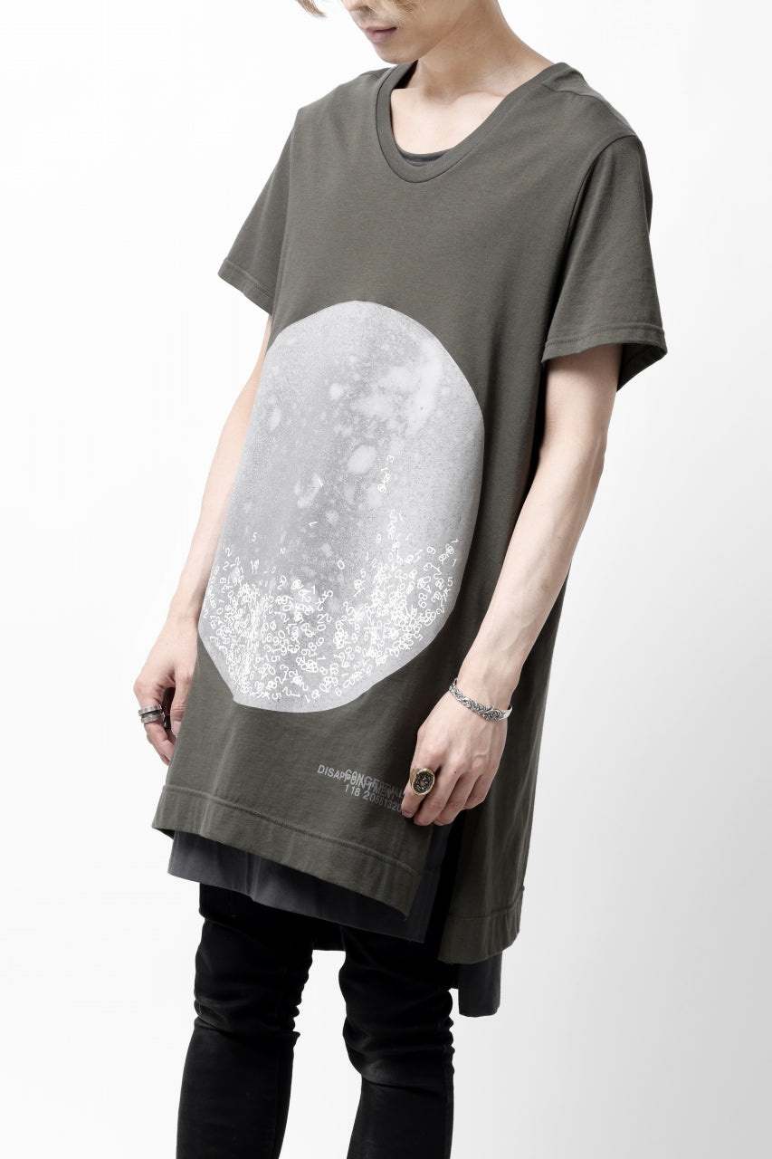 A.F ARTEFACT CREW NECK TEE / ABSTRACT PRINT Ver.