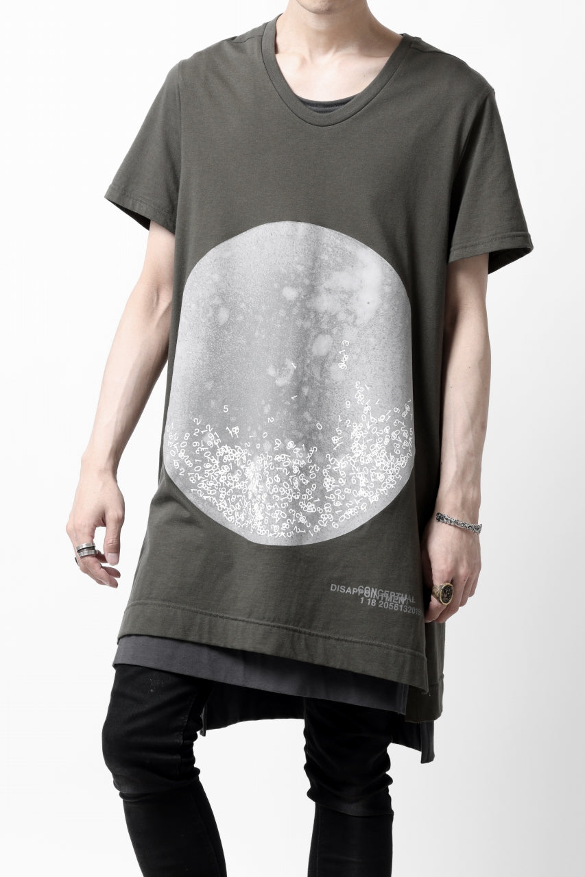 A.F ARTEFACT CREW NECK TEE / ABSTRACT PRINT Ver.