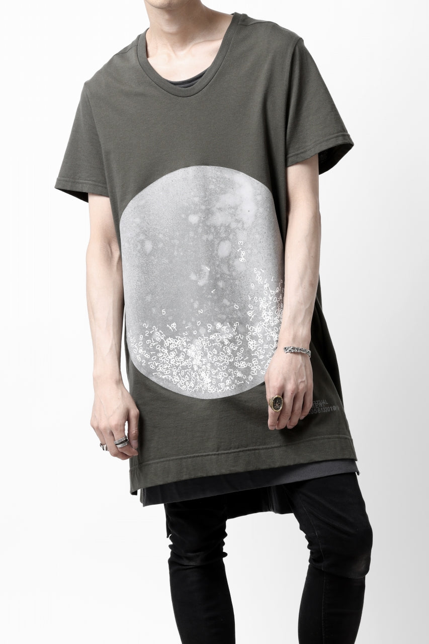 A.F ARTEFACT CREW NECK TEE / ABSTRACT PRINT Ver.