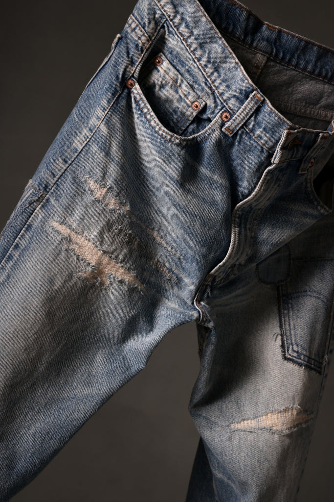 CHANGES RE50X VINTAGE LEVI’S-REMAKE DENIM PANTS