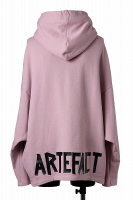 A.F ARTEFACT REVERSIBLE MA-1 HOODIE BLOUSON / COTTON-TERRY