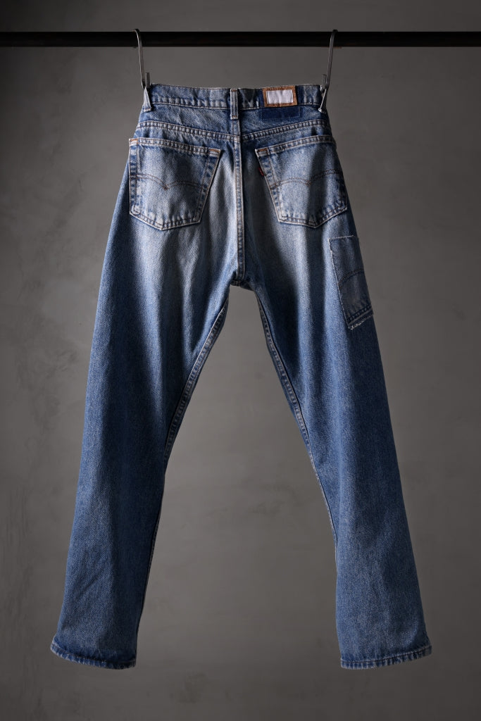 CHANGES RE50X VINTAGE LEVI’S-REMAKE DENIM PANTS