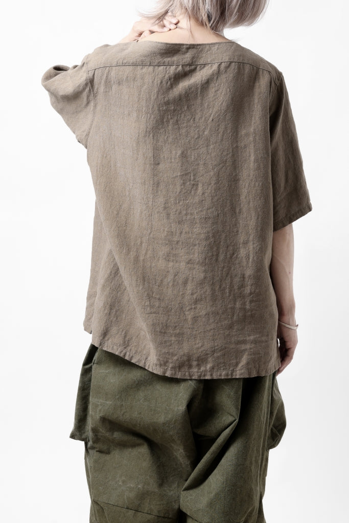 sus-sous sleeping shirts s/s / Belgium linen