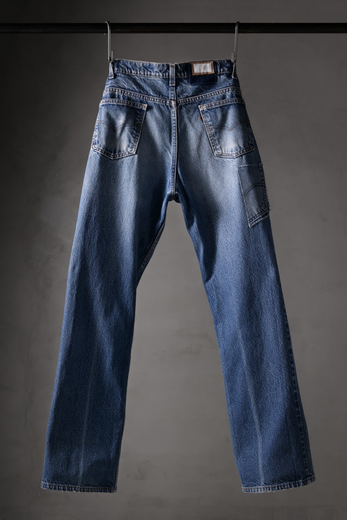 CHANGES RE50X VINTAGE LEVI’S-REMAKE DENIM PANTS