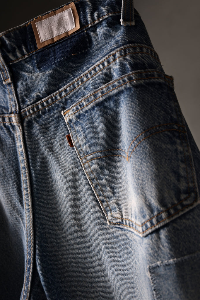 CHANGES RE50X VINTAGE LEVI’S-REMAKE DENIM PANTS