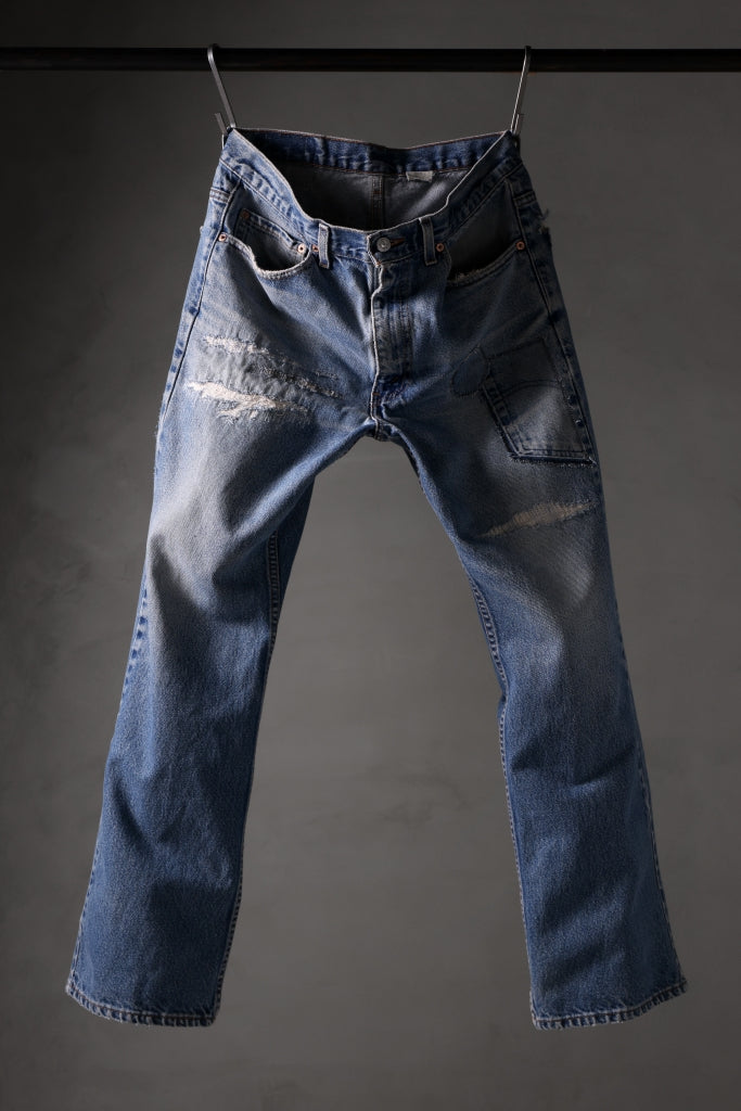 CHANGES RE50X VINTAGE LEVI’S-REMAKE DENIM PANTS