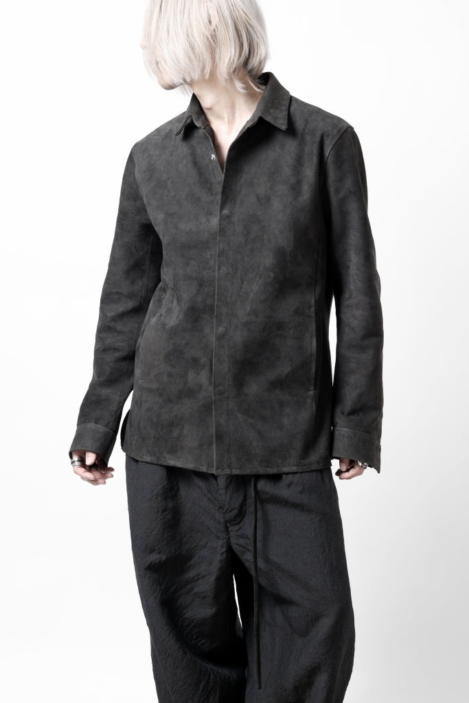 New Arrival | Isamu Katayama Backlash Leather Shirt.