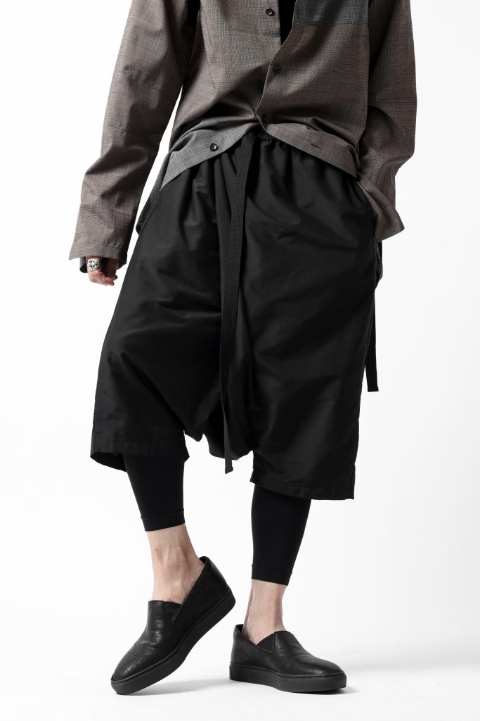 JOE CHIA DRAPED SARROUEL SHORTS