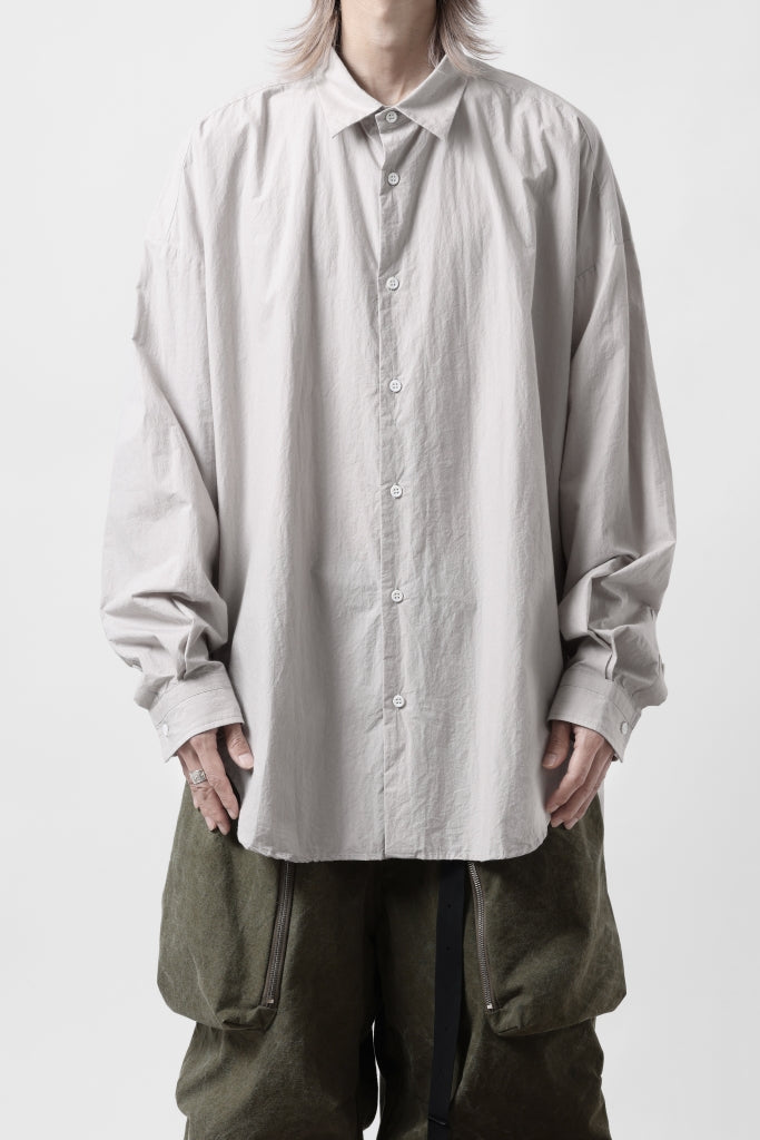 sus-sous atelier L/S shirts / 80/1 typewriter