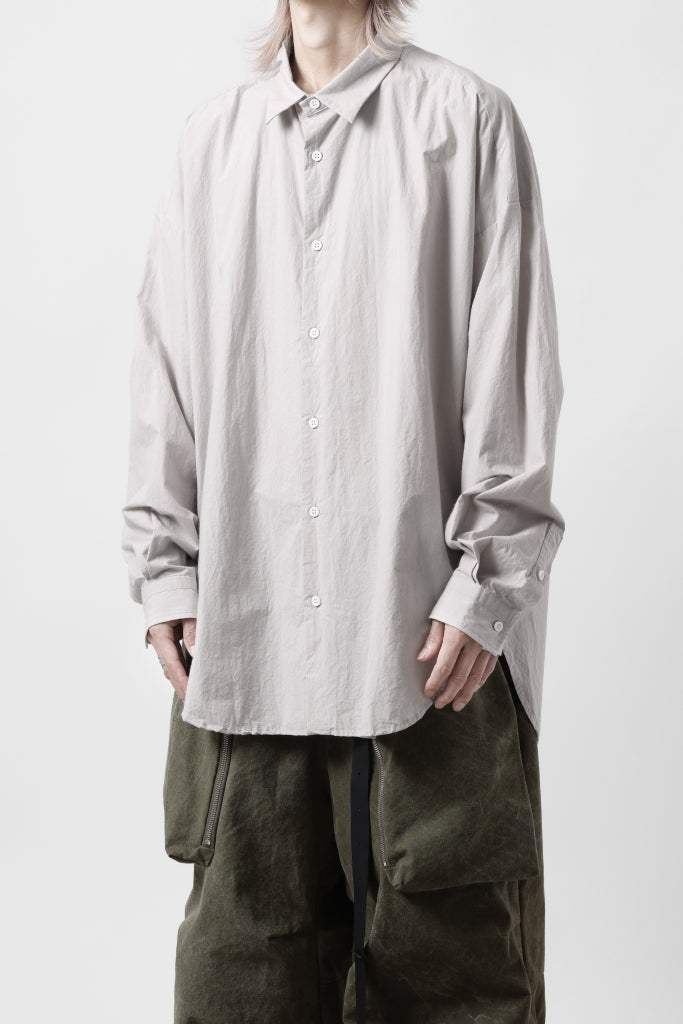 sus-sous atelier L/S shirts / 80/1 typewriter