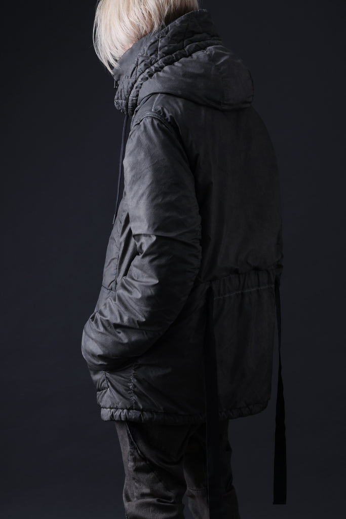  masnada REVERSIBLE 8WAY PADDED JACKET / RIPSTOP + RECYCLED WADDING