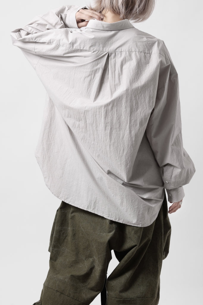 sus-sous atelier L/S shirts / 80/1 typewriter