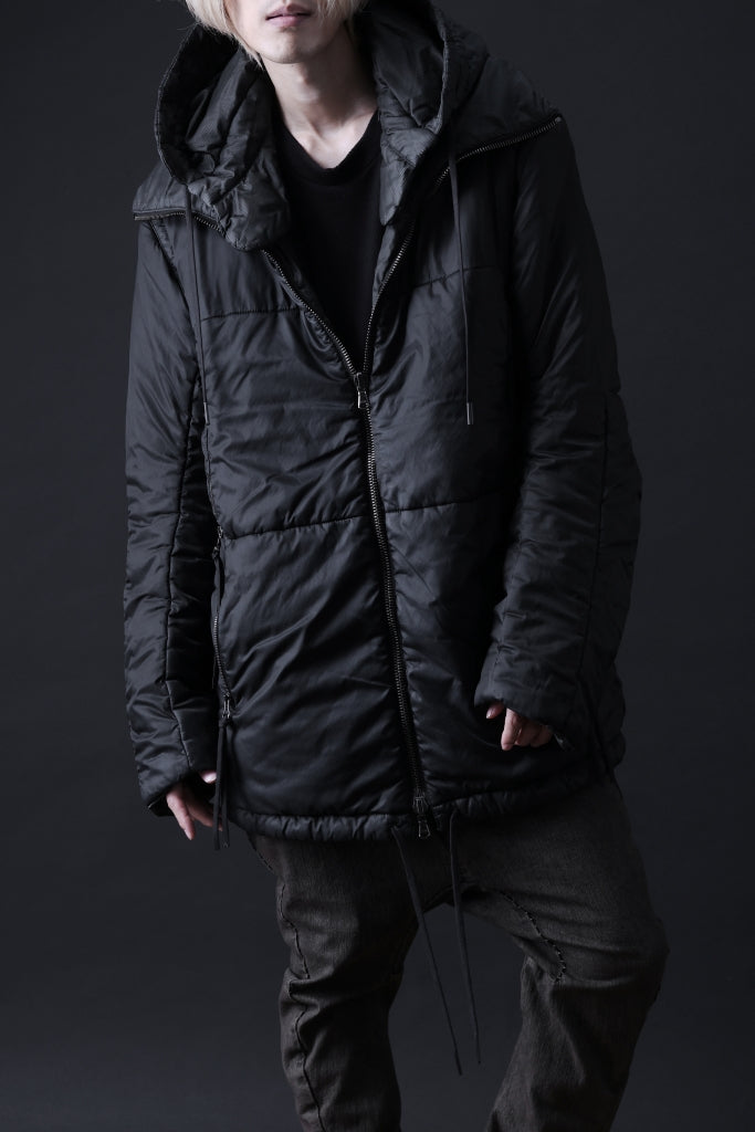 masnada REVERSIBLE 8WAY PADDED JACKET / RIPSTOP + RECYCLED WADDING