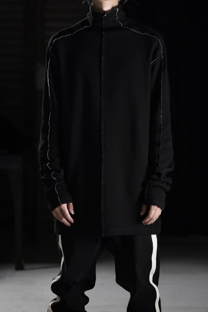 thom/krom BOTTLE NECK L/S TOPS / DOUBLE FACE JERSEY