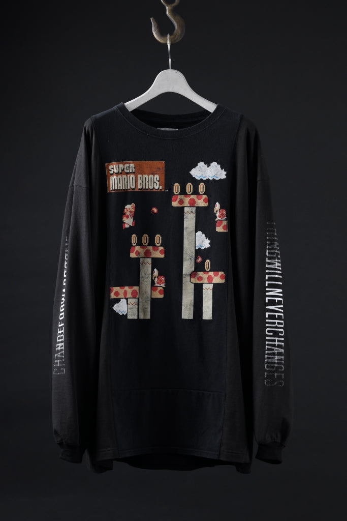 CHANGES exclusive VINTAGE REMAKE LS TOPS (GAME-SUPER MARIO BROS.-C)