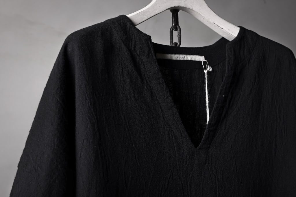 _vital exclusive minimal tunica tops / soft crepe linen