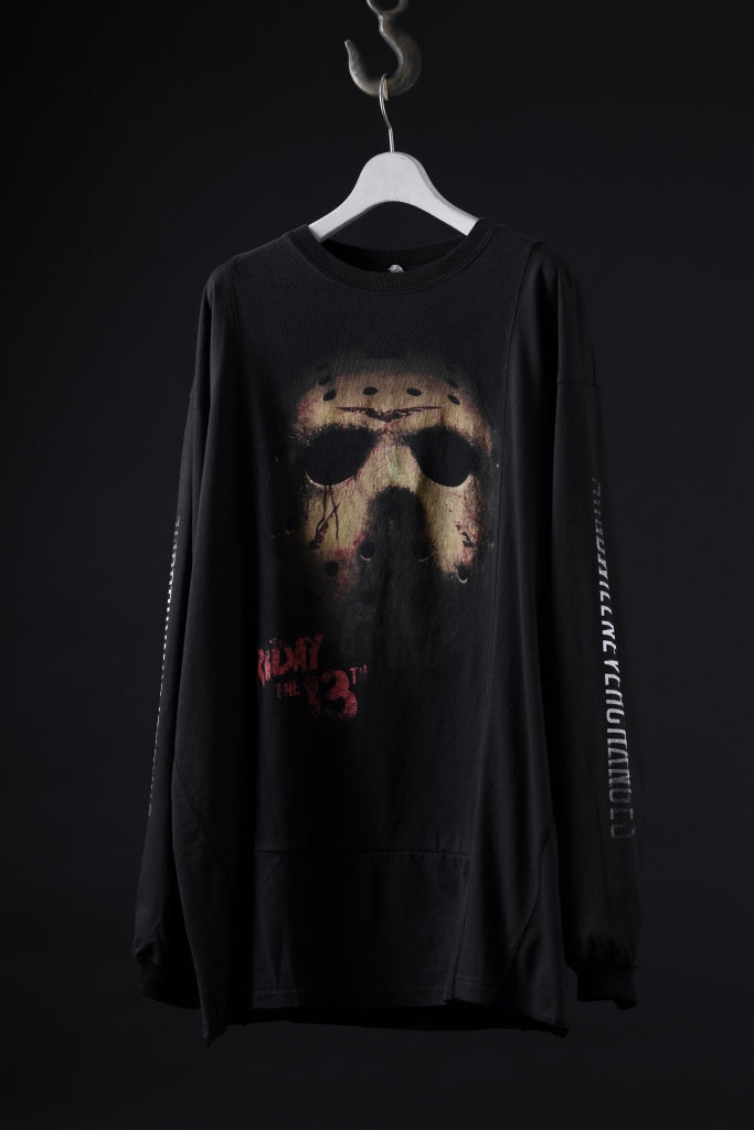 CHANGES exclusive VINTAGE REMAKE LS TOPS (CINEMA-FRIDAY THE 13TH-E)