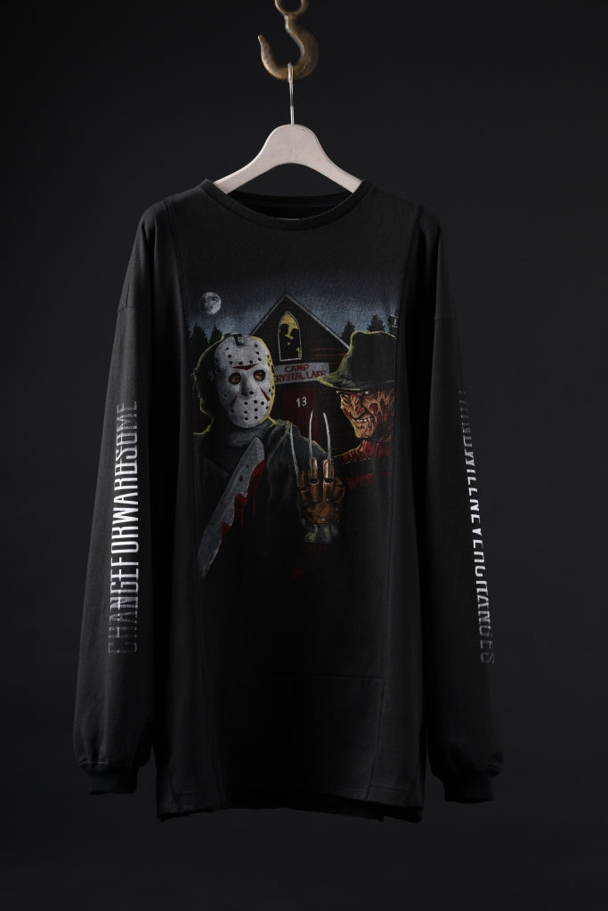 CHANGES exclusive VINTAGE REMAKE LS TOPS (CINEMA-JASON vs FREDDY-F)