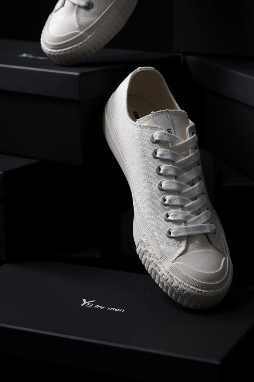 Y's for men LOW TOP SNEAKER / COTTON CANVAS