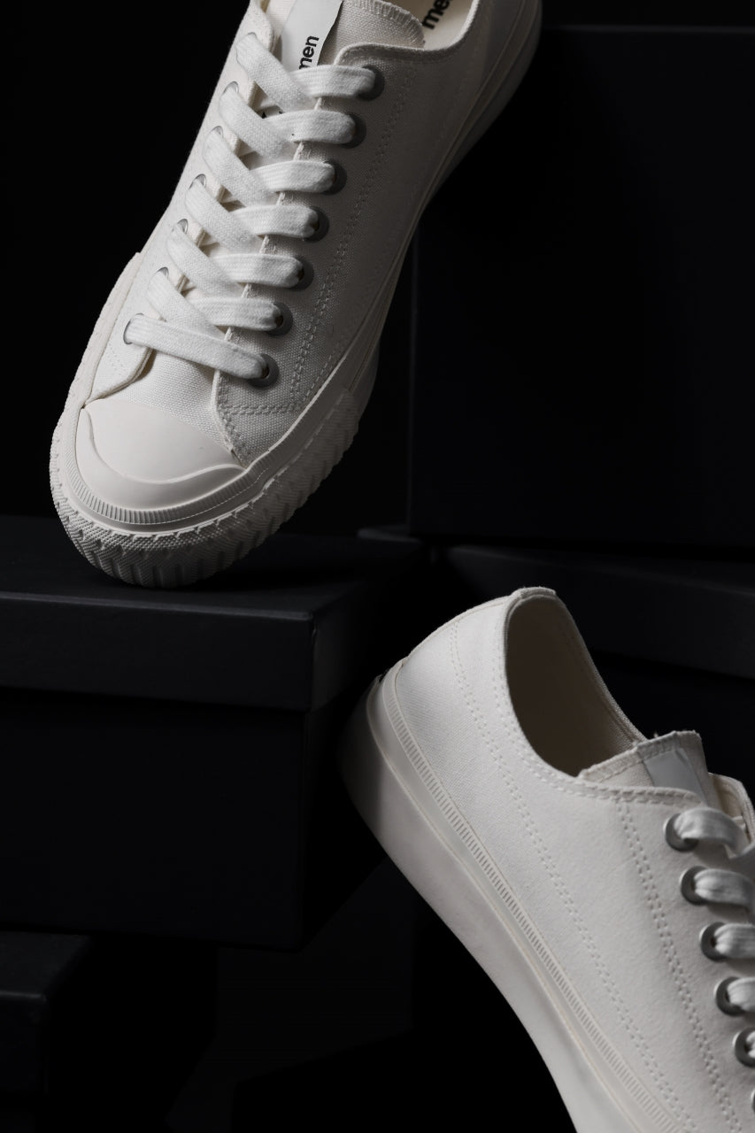 Y's for men LOW TOP SNEAKER / COTTON CANVAS