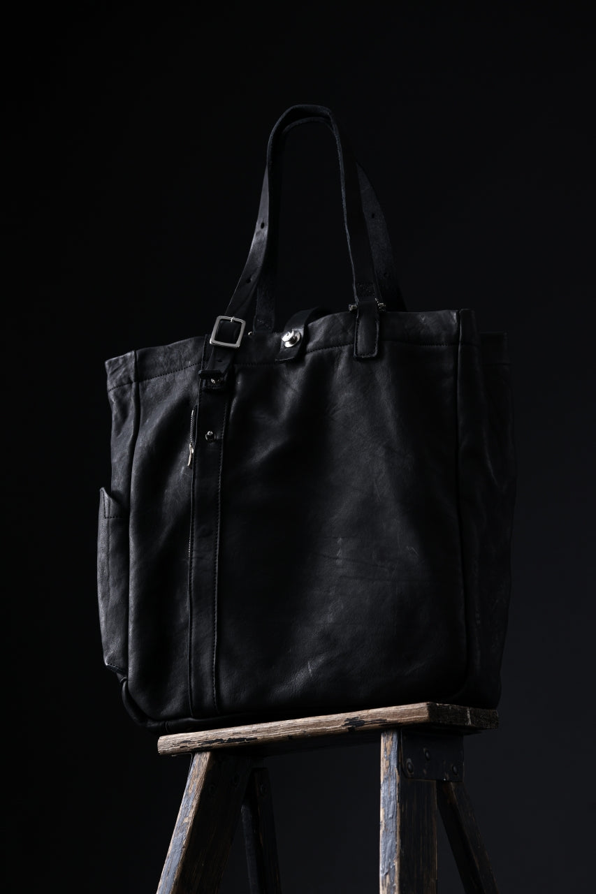 ISAMU KATAYAMA BACKLASH TOTE BAG / DOUBLE SHOULDER OBJECT DYED