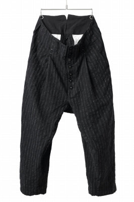 KLASICA SABRON CONSTRUCTED TROUSERS / LIGHT WEIGHT BLUR STRIPES
