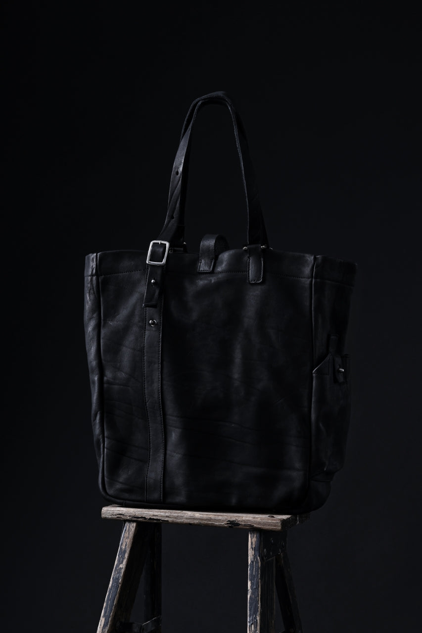 ISAMU KATAYAMA BACKLASH TOTE BAG / DOUBLE SHOULDER OBJECT DYED