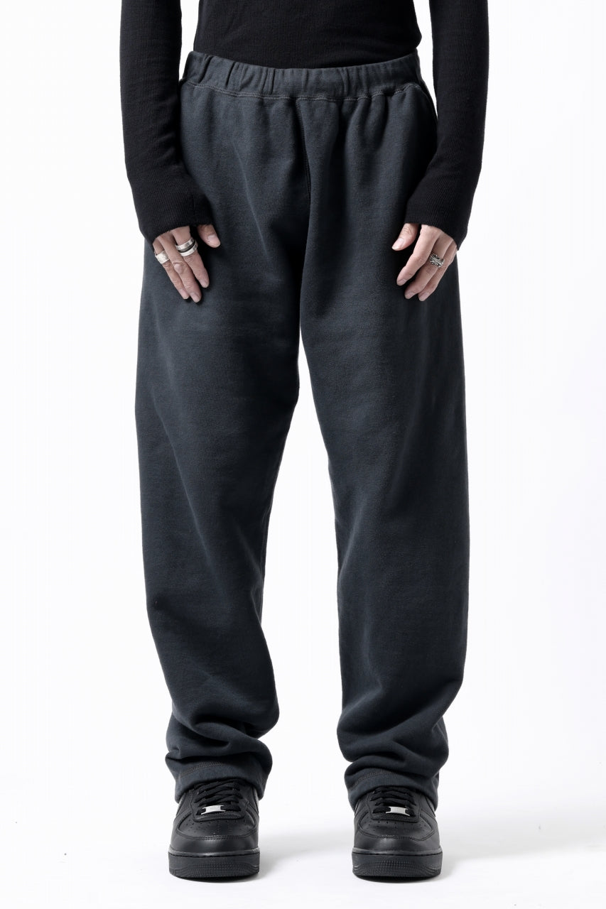 DEFORMATER.® THREE PROCESSING SWEAT REGULAR PANT - DYED/BIO/FROST EFFECT