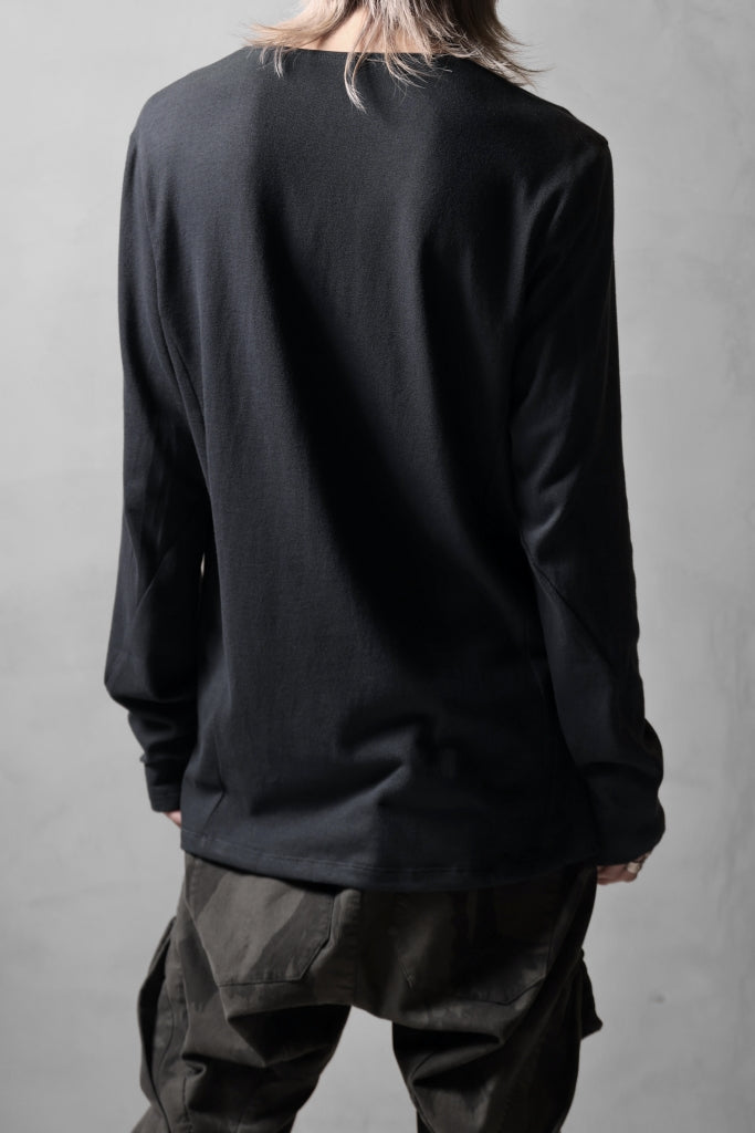 black crow x LOOM exclusive long sleeve tops / soft cotton jersey