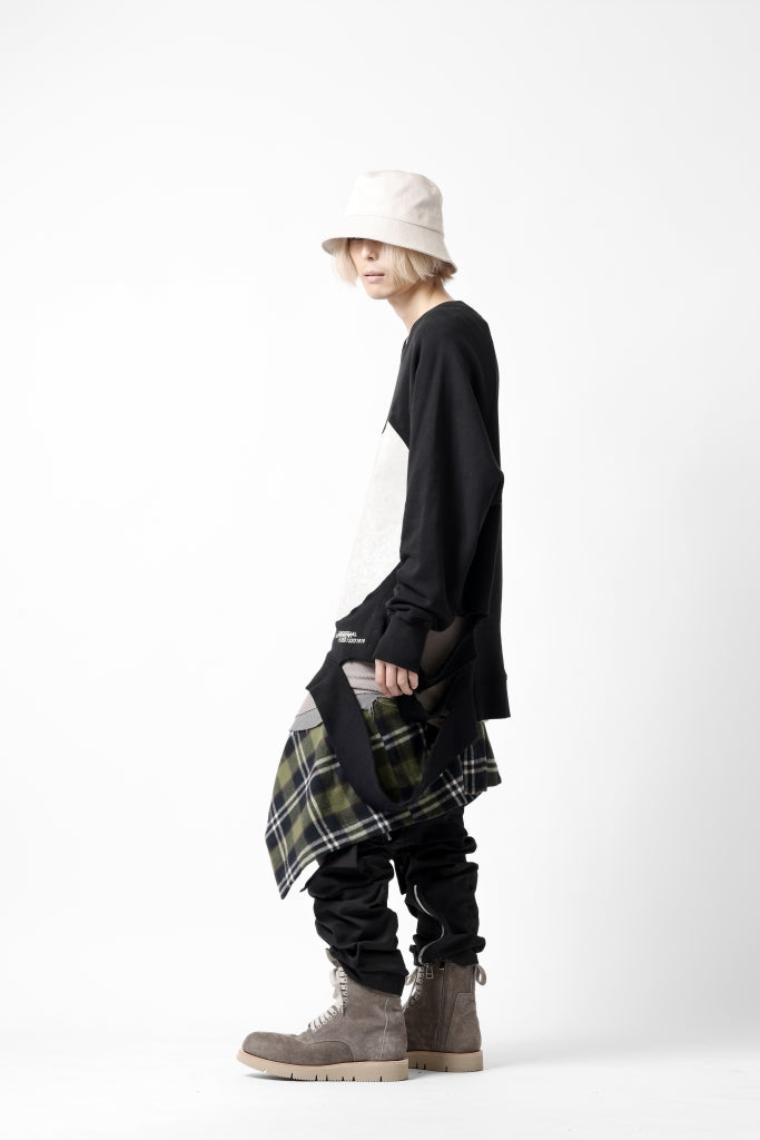 A.F ARTEFACT OVERSIZED CHECK SHIRT