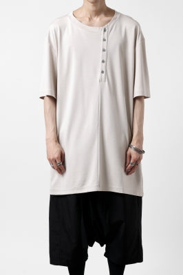 LEMURIA BIAS HENRY NECK S/S TOP / DELAVIS PUNCH ROME