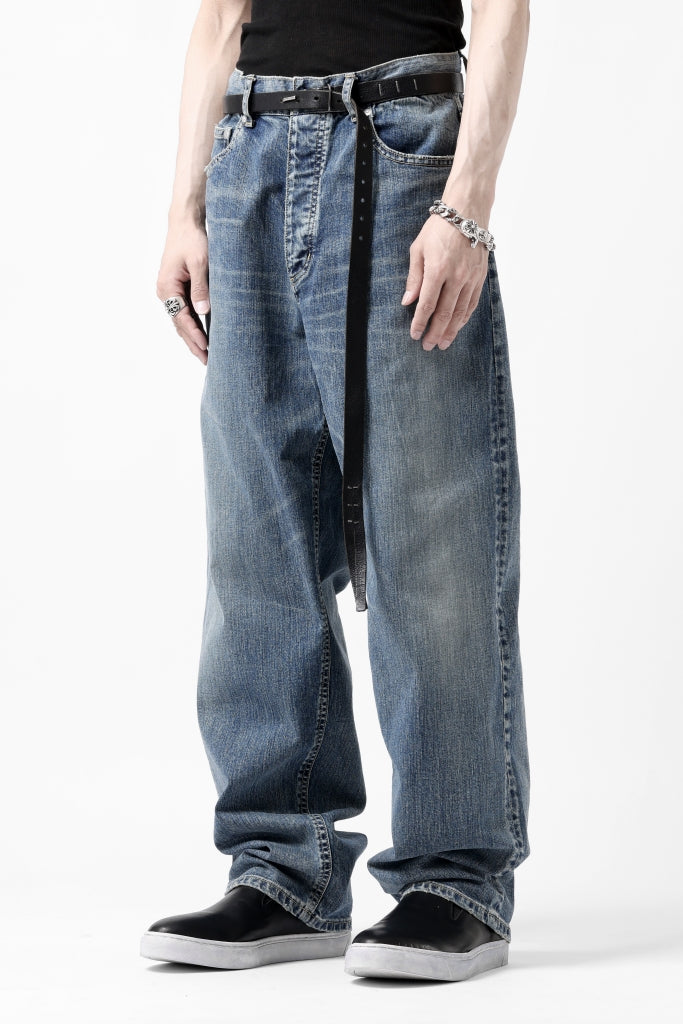 ISAMU KATAYAMA BACKLASH JEANS-WIDETAPER / 13oz STRETCH DENIM