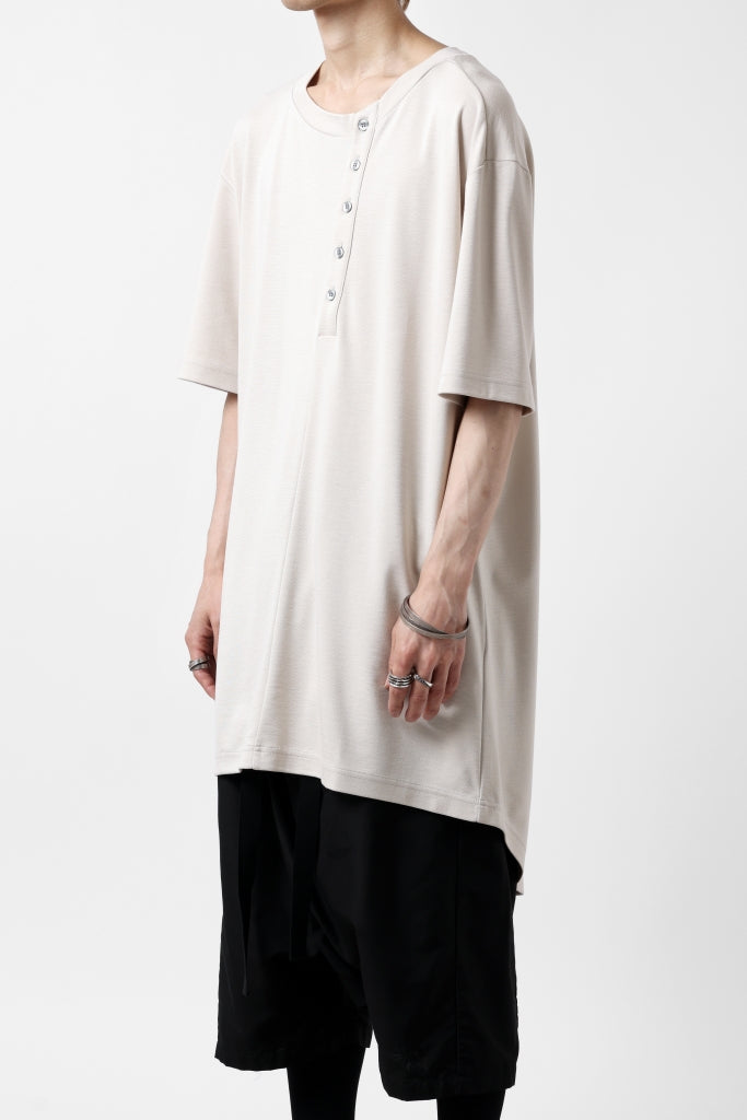 LEMURIA BIAS HENRY NECK S/S TOP / DELAVIS PUNCH ROME