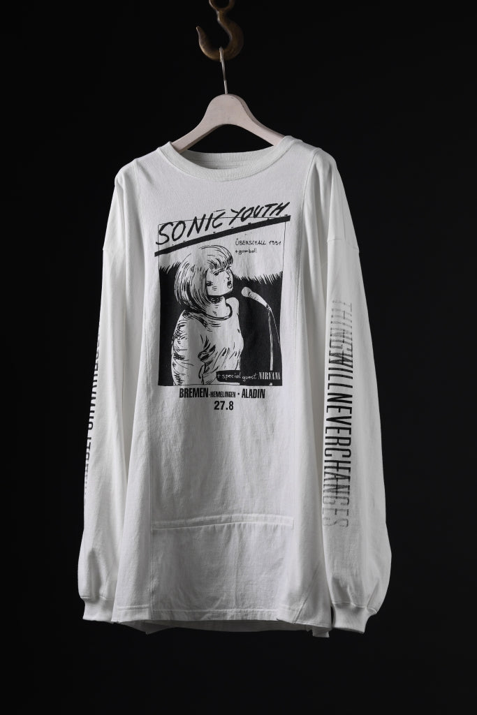 CHANGES exclusive VINTAGE REMAKE LS TOPS (MUSIC-SONIC YOUTH-2D)