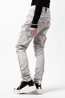 thom/krom SCAR-STITICHING DENIM PANTS / ONEWASH