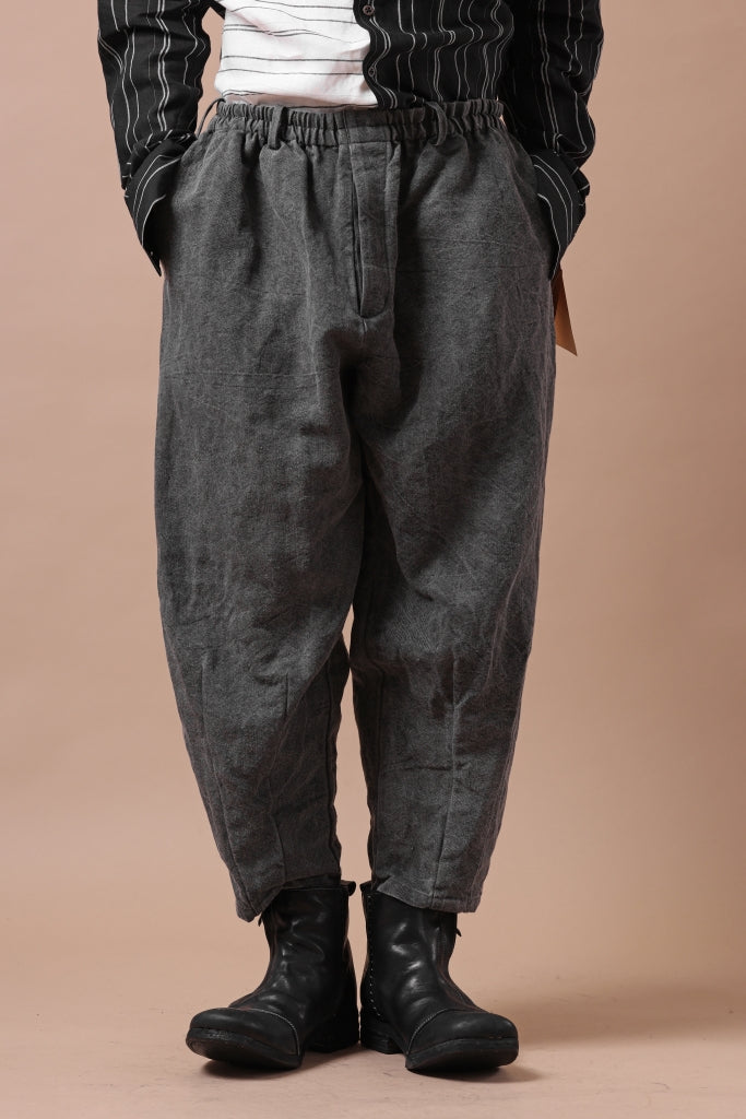 YUTA MATSUOKA exclusive easy darts pants / high-density linen jp pape