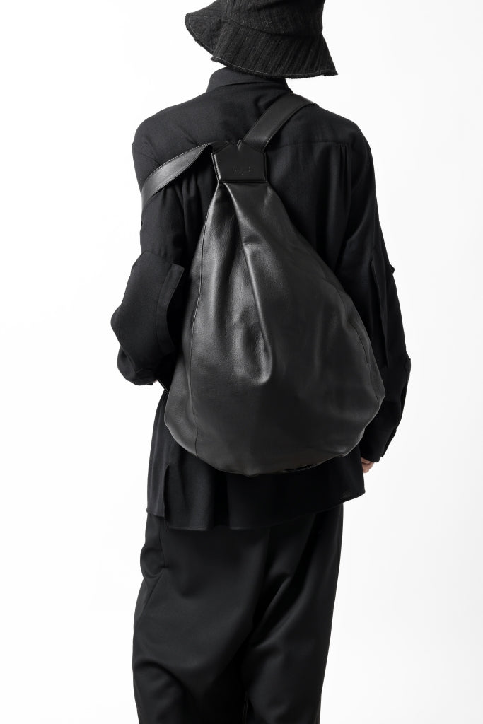 discord Yohji Yamamoto Y Back Pack BIG / Soft Shrink Cow Leather